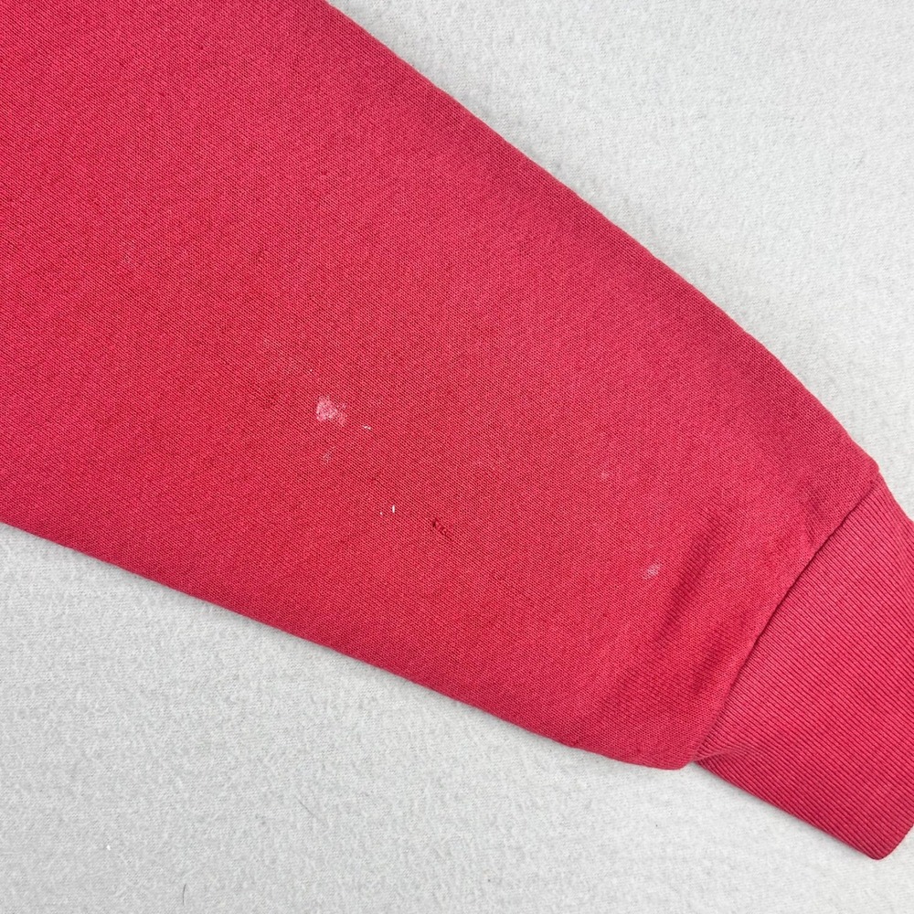 Vintage 90s Crewneck Sweatshirt Adult Large Red Montana Governors Cup 5K USA - Picture 6 of 9